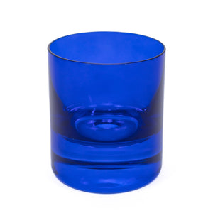 Estelle Colored Rocks Glass - Set of 2 {Royal Blue}