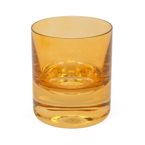 Estelle Colored Rocks Glass - Set of 2 {Butterscotch}