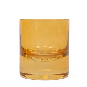 Estelle Colored Rocks Glass - Set of 2 {Butterscotch}