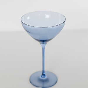 Estelle Colored Martini Glass - Set of 2 {Cobalt Blue}