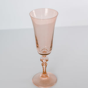 Estelle Colored Regal Flute - Set of 2 {Blush Pink}