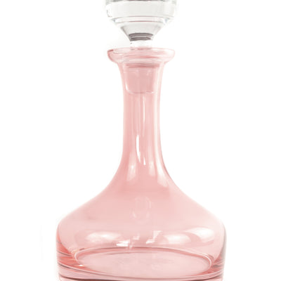 Estelle Colored Decanter- Vogue {Rose}