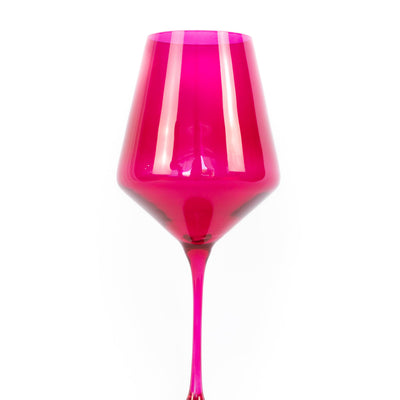 Estelle Colored Wine Stemware - Set of 6 {Custom Set}