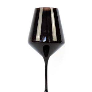 Estelle Colored Wine Stemware - Set of 6 {Black}