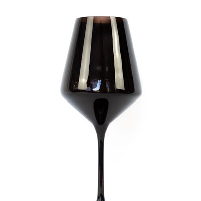 Estelle Colored Wine Stemware - Set of 6 {Black}
