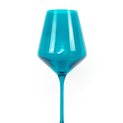 Estelle Colored Wine Stemware - Set of 6 {Custom Set}