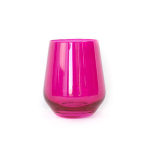 Estelle Colored Wine Stemless - Set of 6 {Viva Magenta (Our Fuchsia)}