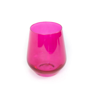Estelle Colored Wine Stemless - Set of 6 {Viva Magenta (Our Fuchsia)}