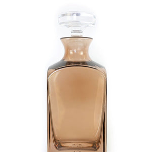 Estelle Colored Decanter- Heritage {Mocha Mousse (Our Amber Smoke)}