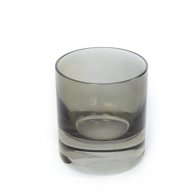 Estelle Colored Rocks Glass - Set of 6 {Gray Smoke}