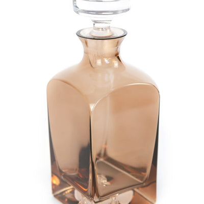 Estelle Colored Decanter- Heritage {Mocha Mousse (Our Amber Smoke)}