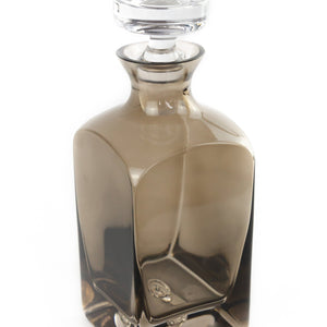 Estelle Colored Decanter- Heritage {Gray Smoke}