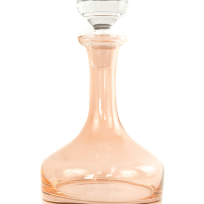 Estelle Colored Decanter- Vogue {Blush Pink}