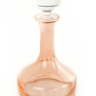 Estelle Colored Decanter- Vogue {Blush Pink}
