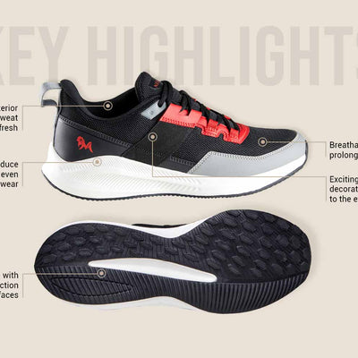 The Exuberants : Black-Red-Grey