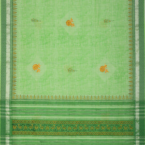 Hand Block Printed South Cotton Saree