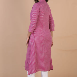 Ethnic woven striped kurti