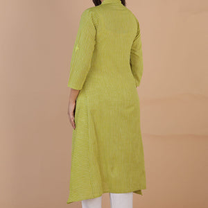 Ethnic woven striped kurti