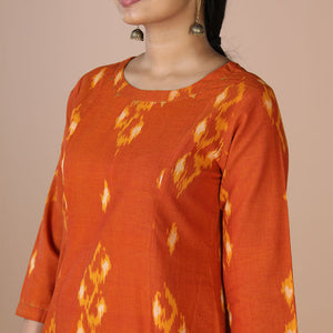 Handwoven Ikat kurta