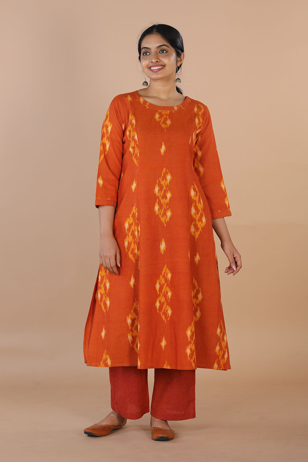 Handwoven Ikat kurta
