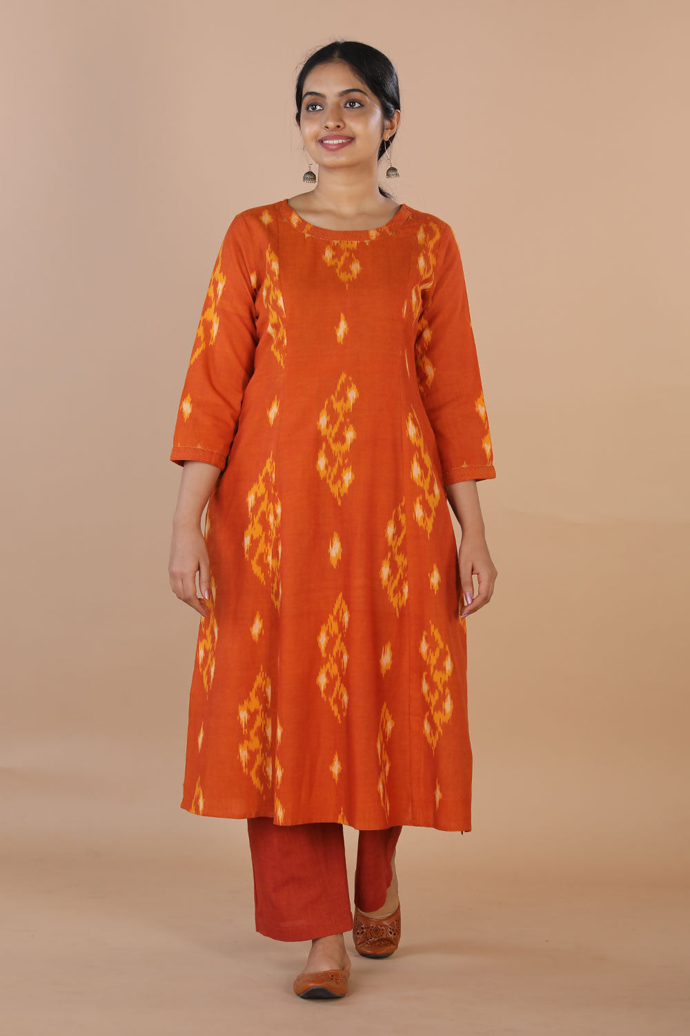 Handwoven Ikat kurta