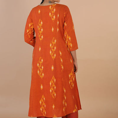 Handwoven Ikat kurta