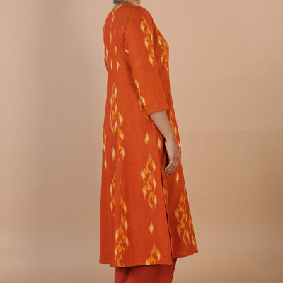 Handwoven Ikat kurta