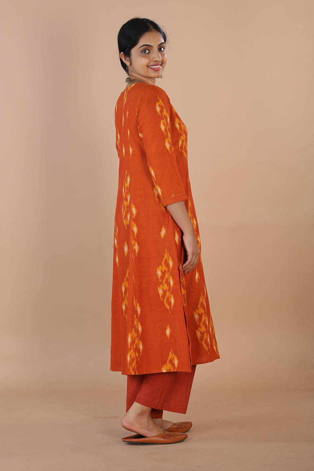 Handwoven Ikat kurta