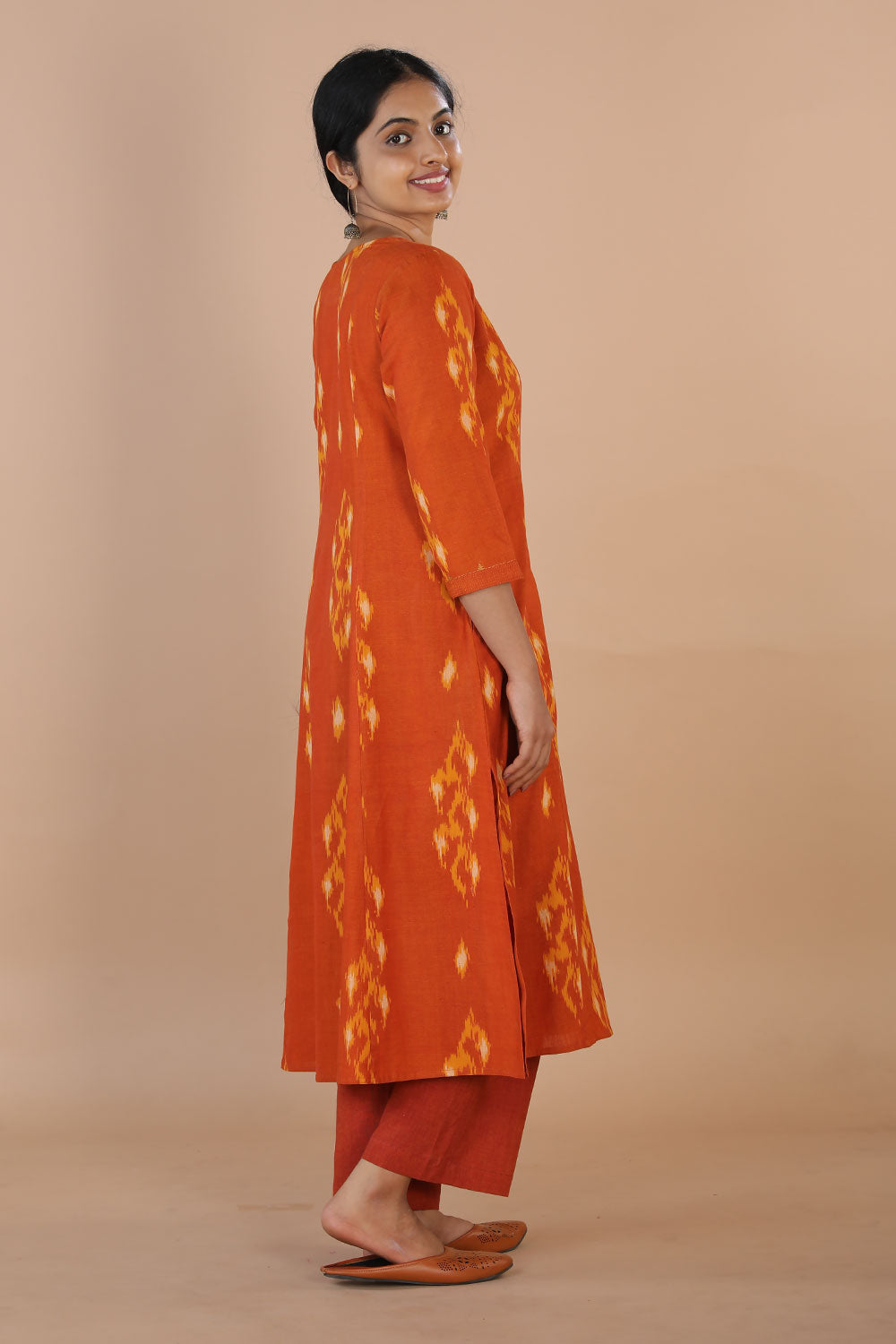 Handwoven Ikat kurta
