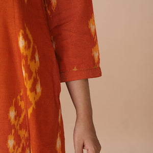 Handwoven Ikat kurta