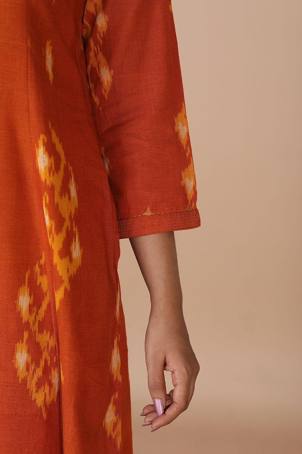 Handwoven Ikat kurta