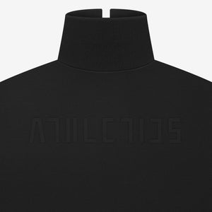 Womens Tricot Mockneck