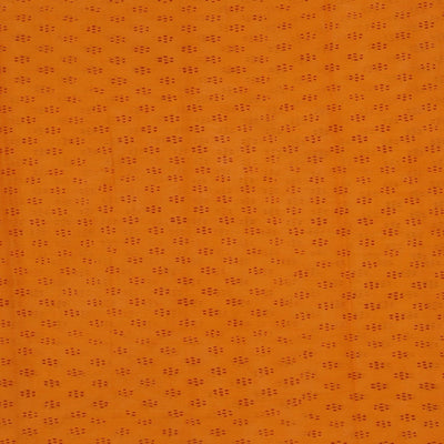 Hand block printed cotton saree