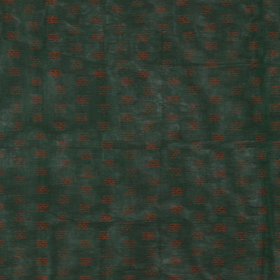 Hand block printed cotton saree