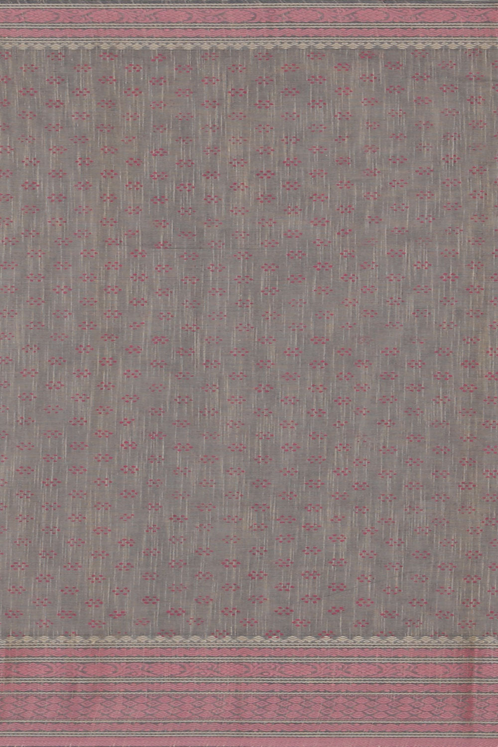 Hand block printed cotton saree