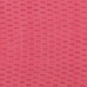 Hand block printed cotton saree