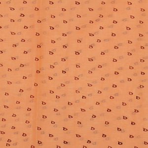 Hand block printed cotton saree