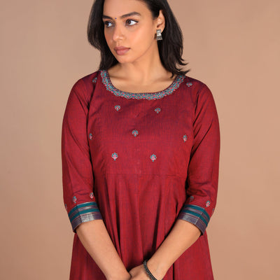 Festive wear Panelled kurta
