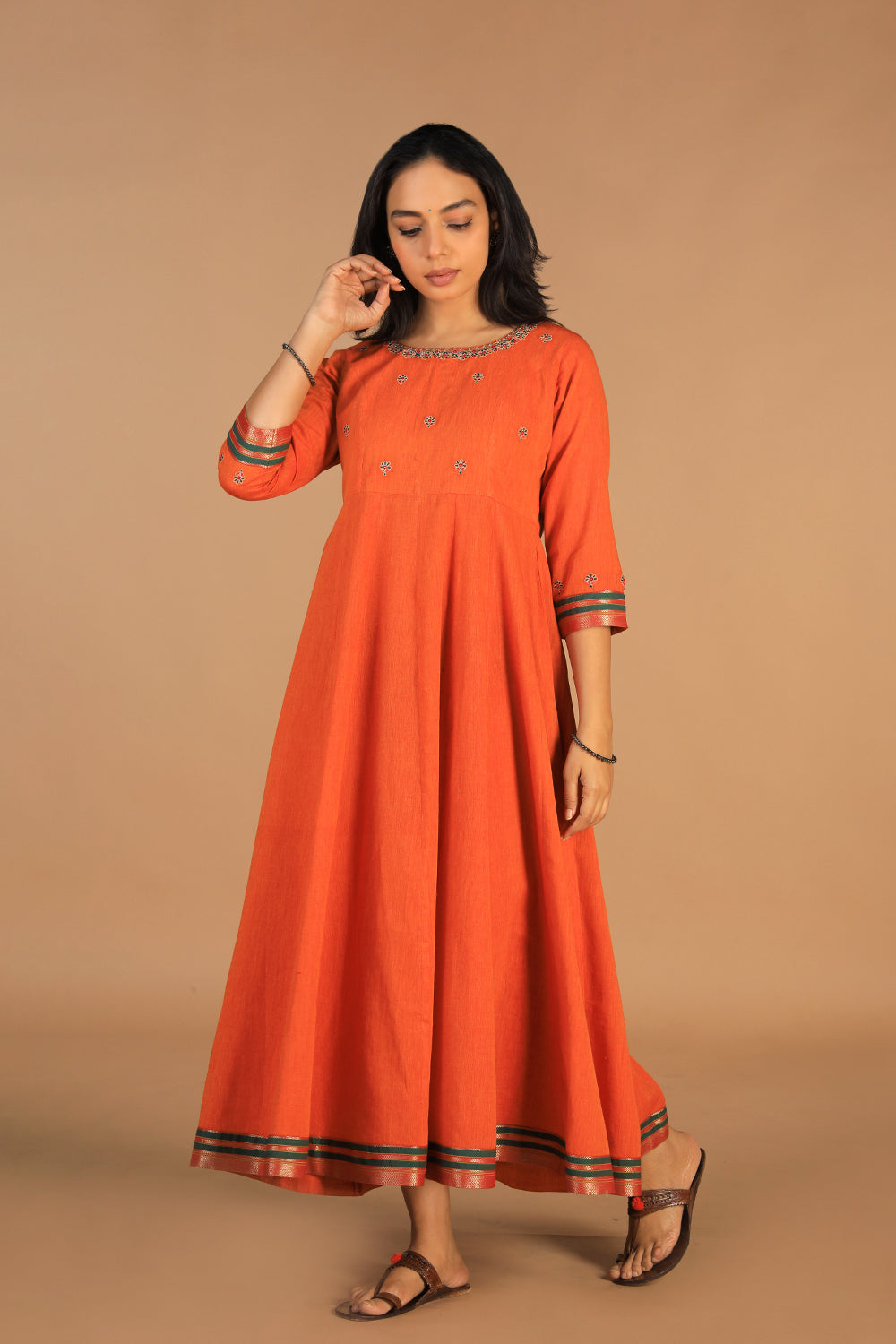 Festive wear Panelled kurta