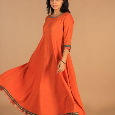 Festive wear Panelled kurta