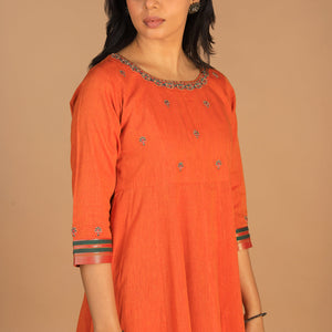Festive wear Panelled kurta