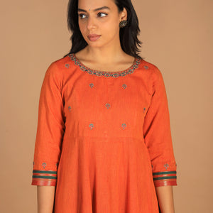 Festive wear Panelled kurta
