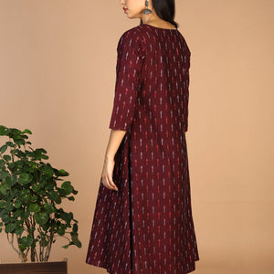 Cotton Ikat kurti