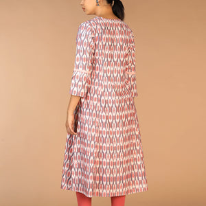 Cotton Pochampally Ikat kurti