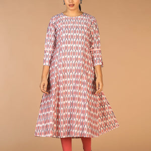 Cotton Pochampally Ikat kurti