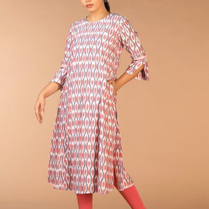 Cotton Pochampally Ikat kurti