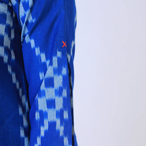 Handwoven Cotton Pochampally Ikat Dress