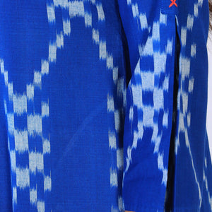 Handwoven Cotton Pochampally Ikat Dress