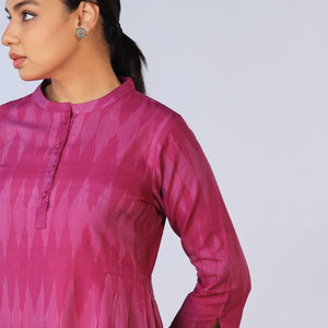Cotton Pochampally Ikat dress