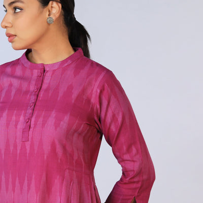 Cotton Pochampally Ikat dress